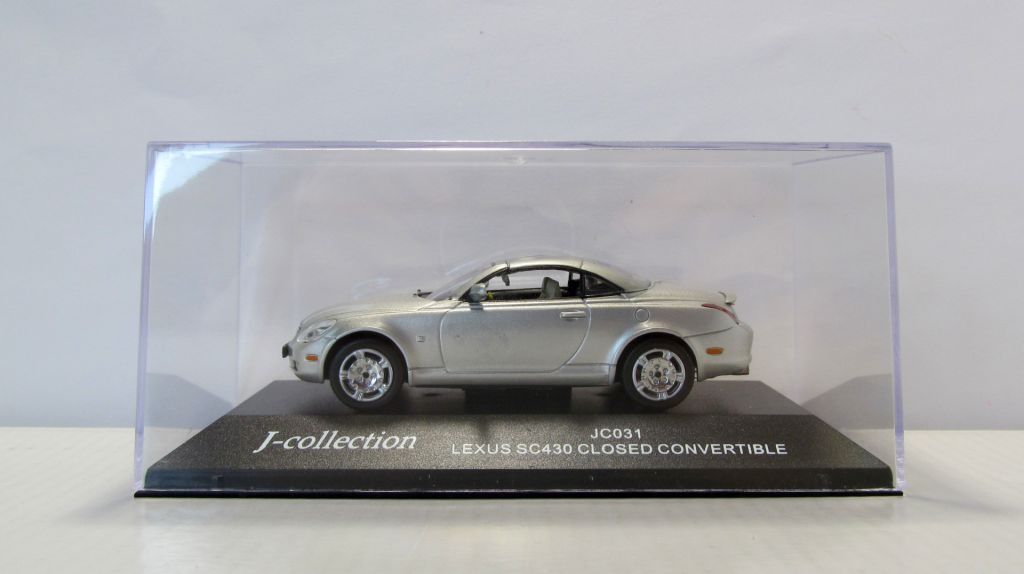 Lexus SC350 Closed Convertible, J-Collection. 1:43 коробка и бокс . Лексус SC350 - фото фото фото 7