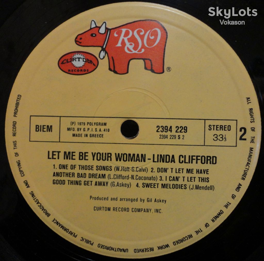 Linda Clifford - Let Me Be Your Woman  NM-/EX - фото фото фото 5