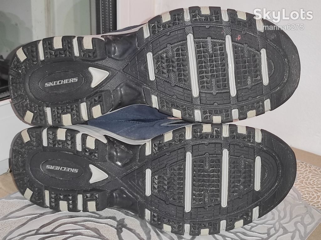 Skechers  кросівки замша+ сітка р 45 - фото фото фото 4