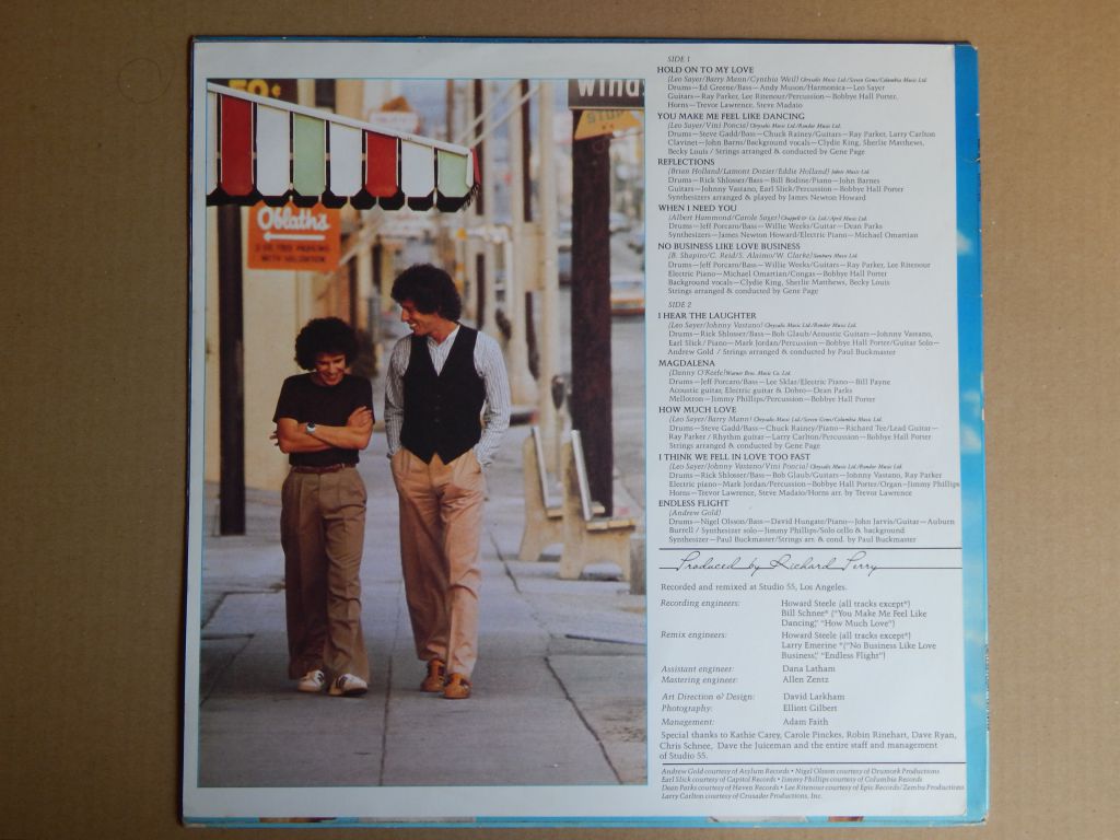 Leo Sayer ‎– Endless Flight    (Chrysalis ‎– 6307 590, Germany) EX+/EX+ - фото фото фото 2