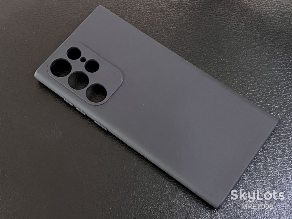 Силіконовий чохол Premium для Samsung Galaxy S22 Ultra black - фото фото фото 0