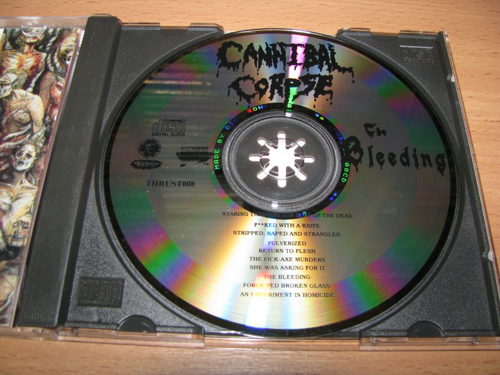 CANNIBAL CORPSE - The Bleeding      (1994 Thrust 1st press,Australia) - фото фото фото 2