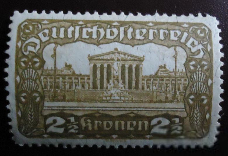 Австрия  1919-21 г. № 306 А - фото фото фото 0