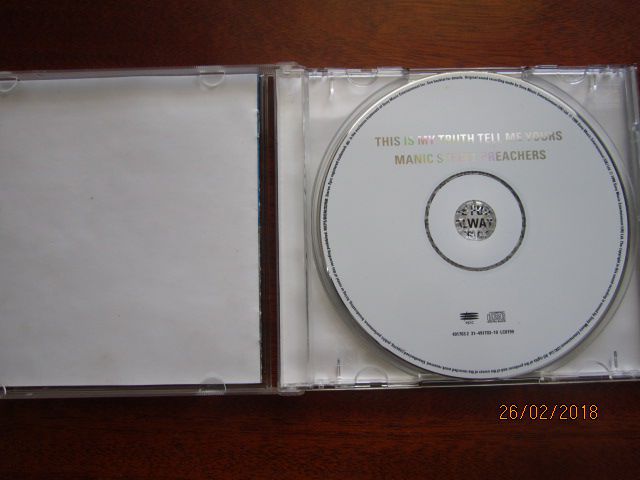 CD Manic Street Preachers ‎ This Is My Truth Tell Me Yours UK - фото фото фото 1
