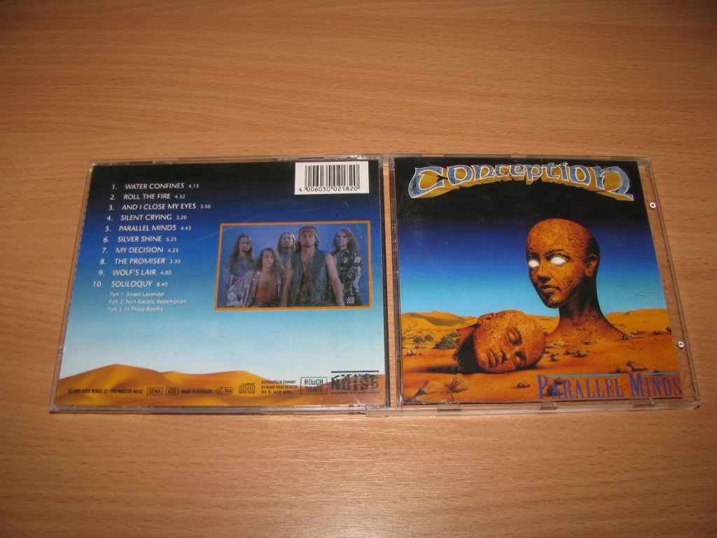 CONCEPTION - Parallel Minds  (1993 Noise 1st press) - фото фото фото 0