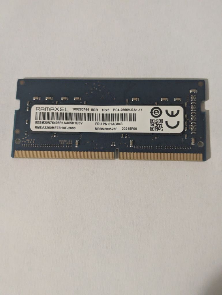 №8 DDR4 Ramaxel 8GB 2666MHz So-DIMM 1.2v ОЗУ RAM оперативка - фото фото фото 0