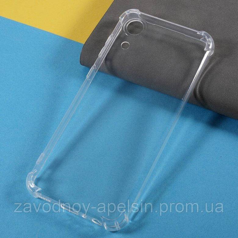 Samsung A03 Core A032 Чехол прозрачный Защита камеры + углы - фото фото фото 0