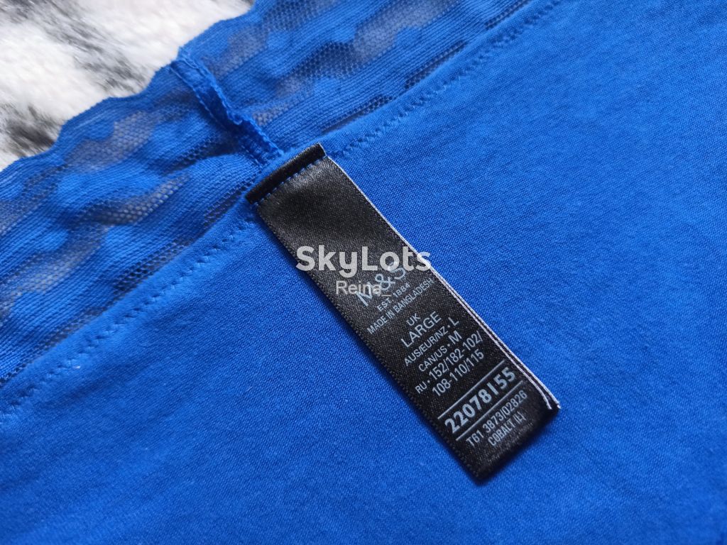 Бавовняні трусики з мереживом marks&amp;spencer - фото фото фото 2