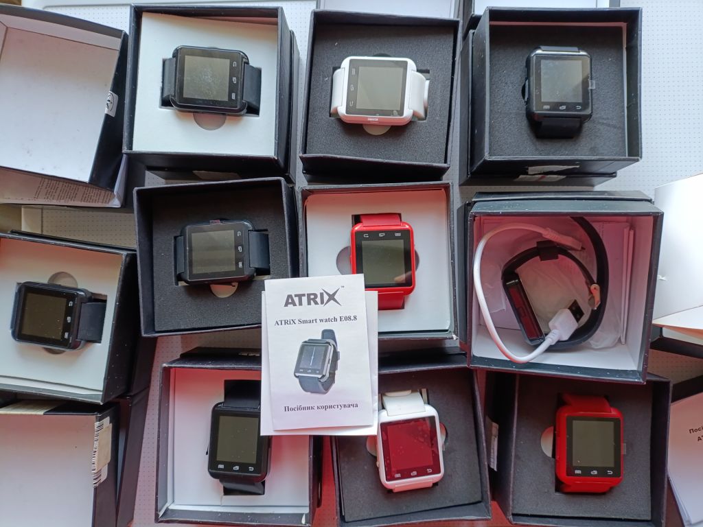 Мегалот Смарт-годинник Smart Watch E08.0. 10 шт. На ремонт. - фото фото фото 1