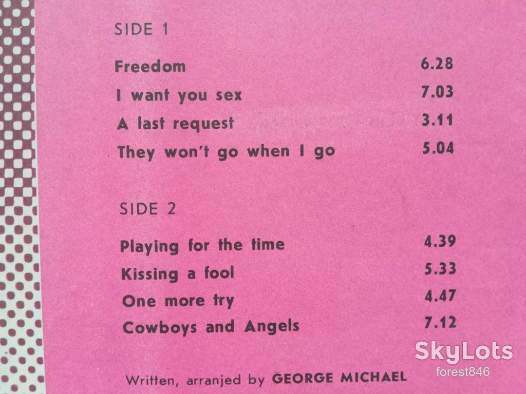 George Michael-2 LPs-NM, BRS - фото фото фото 3