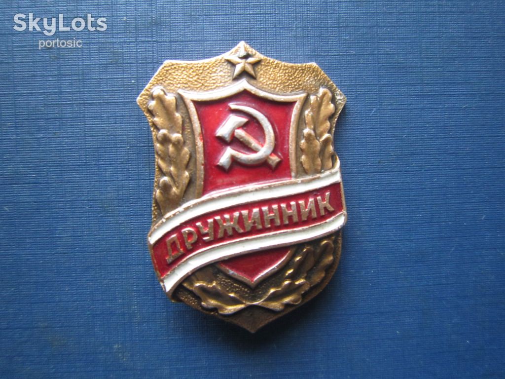 Значок Дружинник - фото фото фото 0