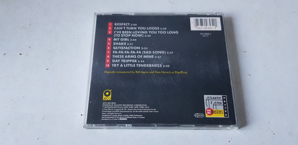 Otis Redding Live in Europe CD фірмовий - фото фото фото 1
