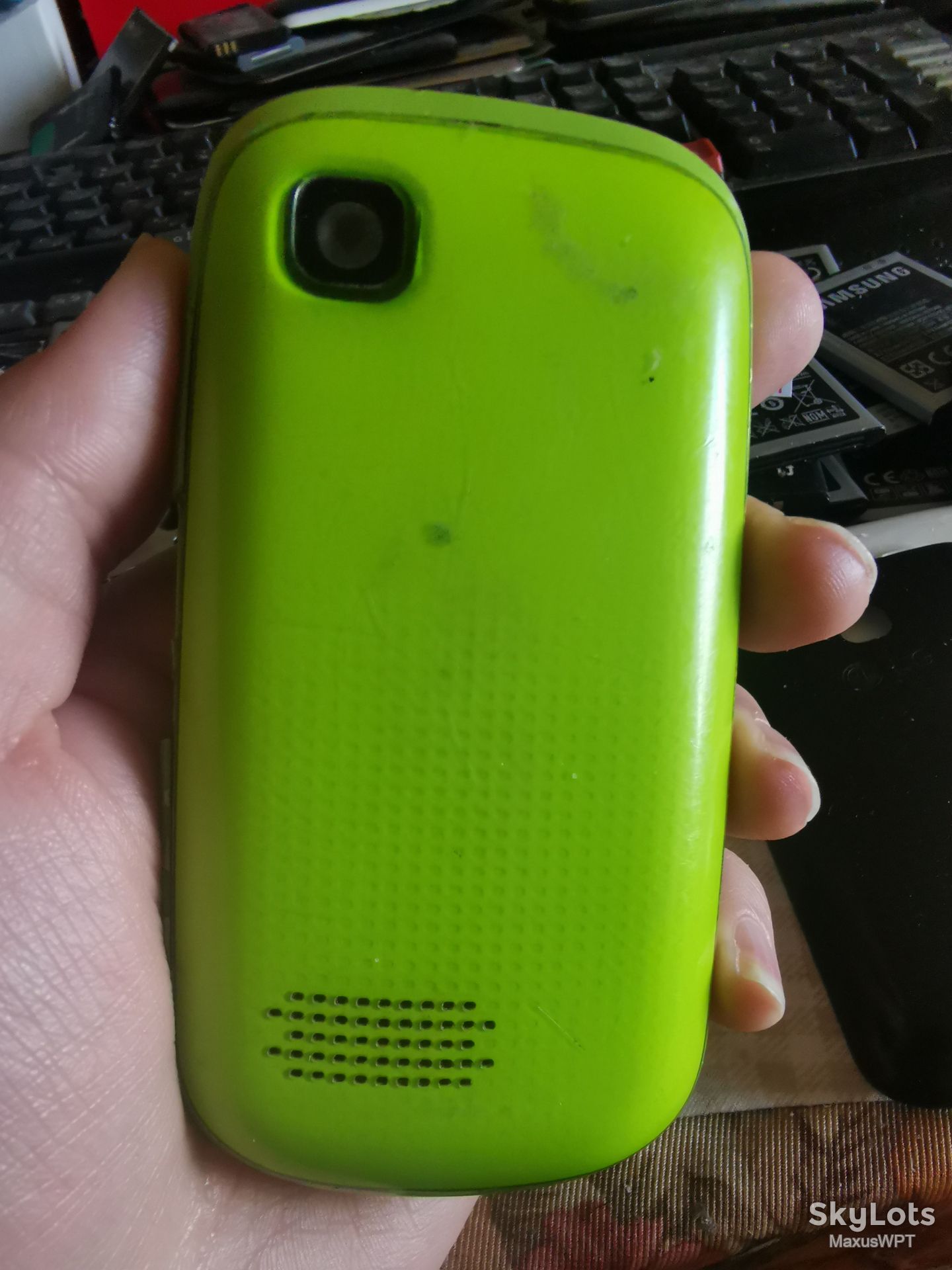 #1957 sklad Nokia Asha 200 green - фото фото фото 1
