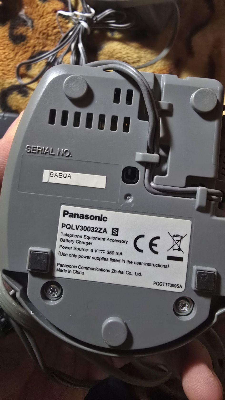 Радіотелефон Panasonic KX-TCD210E     (2 трубки, база + стакан) - фото фото фото 5