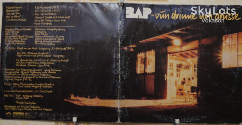 BAP - Vun Drinne Noh Drusse VG+/EX/EX/VG+ - фото фото фото 3
