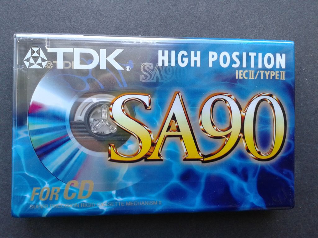 Аудиокассета TDK SA 90 - фото фото фото 0
