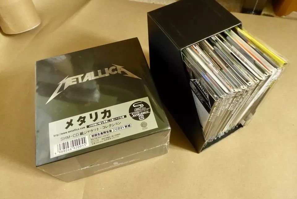 Metallica BOX SET 15 альбомов, 21 диск. Новое. Запечатано. Мини винил. - фото фото фото 5