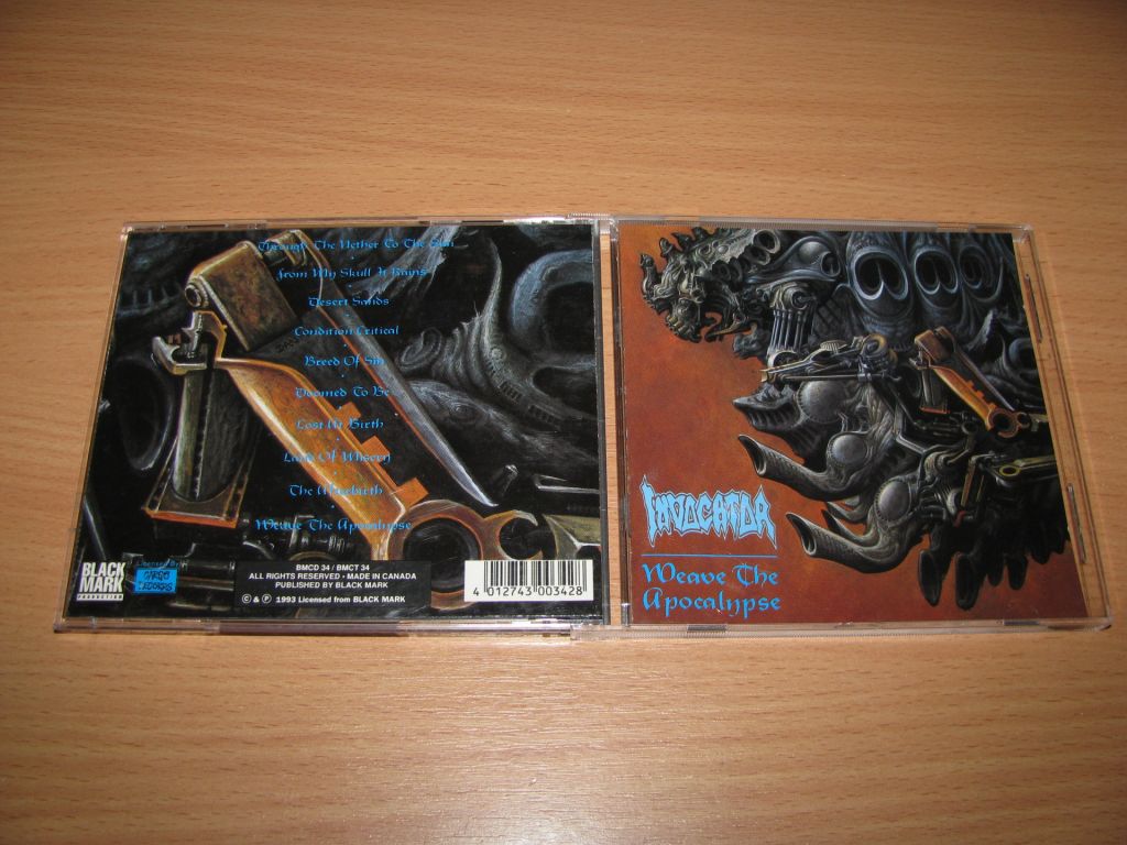 INVOCATOR - Weave The Apocalypse   (1993 Black Mark 1st press,Canada) - фото фото фото 0