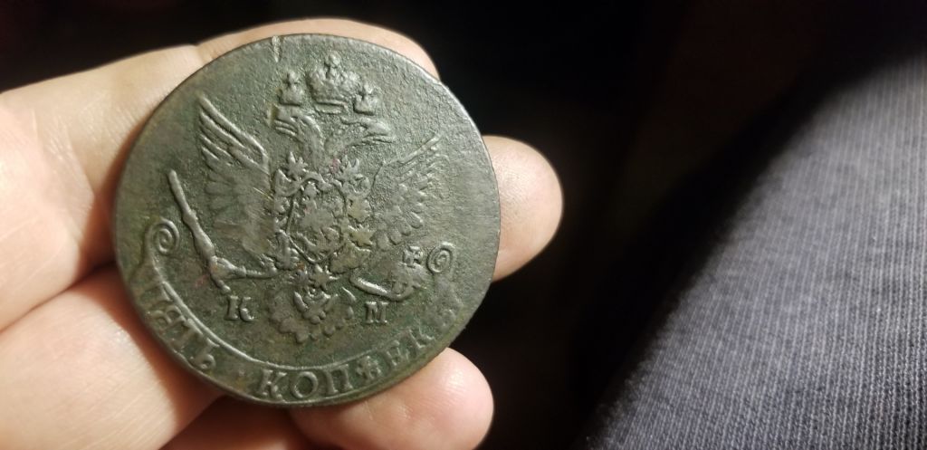 5 КОПЕЕК 1782  К М  . в коллекцию. - фото фото фото 3