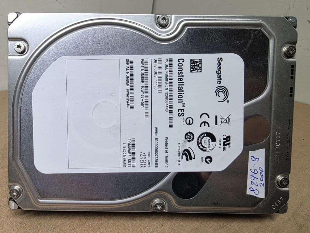 2000Gb 2Tb 3,5 SATA ST32000644NS Seagate жорсткий диск  (8276-9) - фото фото фото 0
