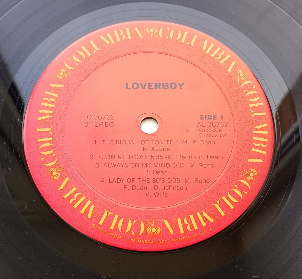 LOVERBOY LP VG/EX - фото фото фото 2