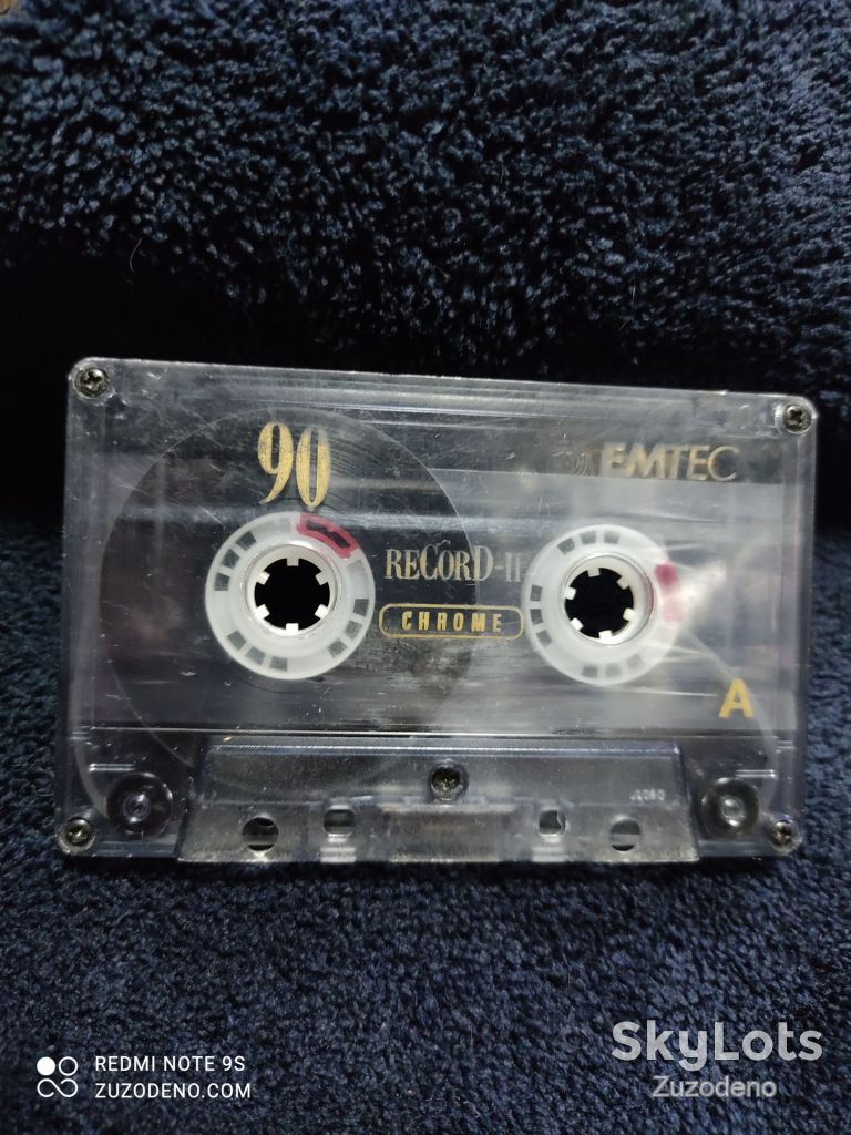 Б/У Аудио кассета EMTEC reCorD II crome - фото фото фото 0