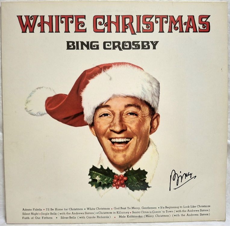 Bing Crosby - White Christmas - 1942.  (LP). 12. Vinyl. Пластинка. Germany. - фото фото фото 0