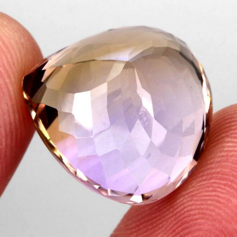 Шикарный аметрин  21.93 Ct. 19mm - фото фото фото 2