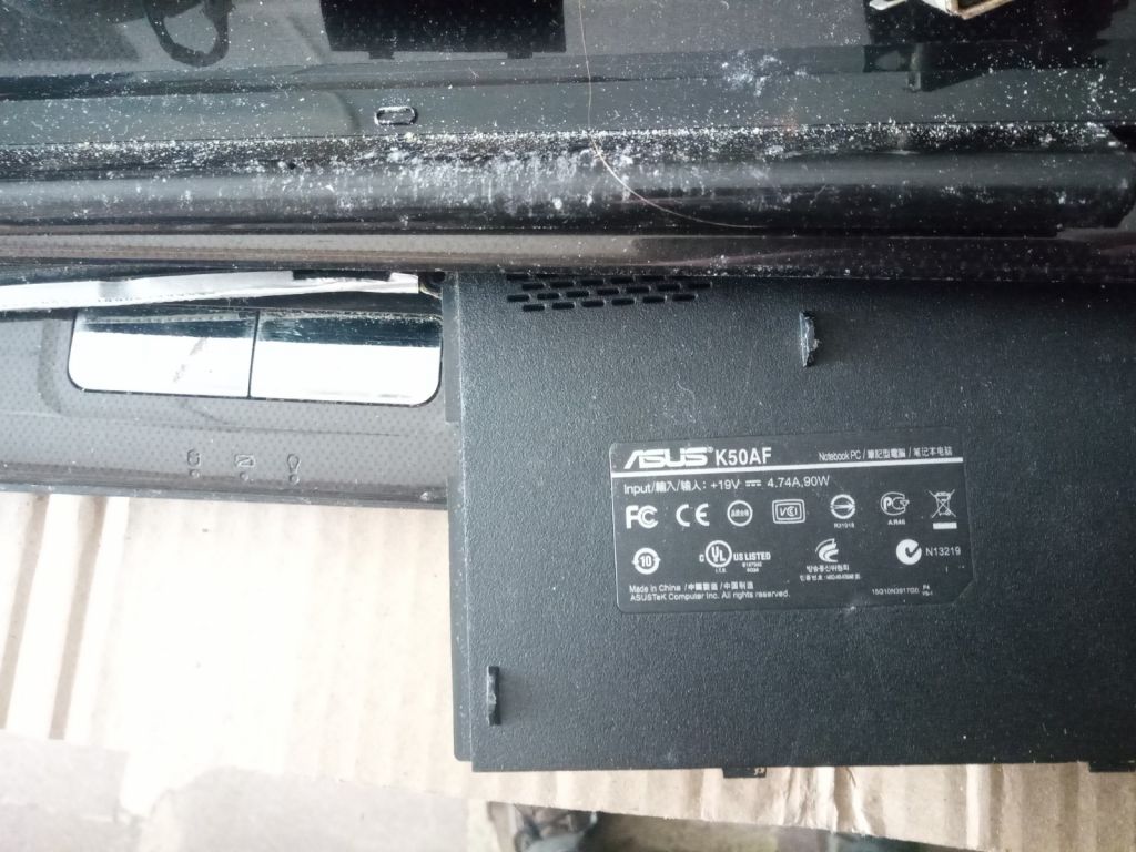 Разборка ноутбука ASUS K50AF - фото фото фото 2