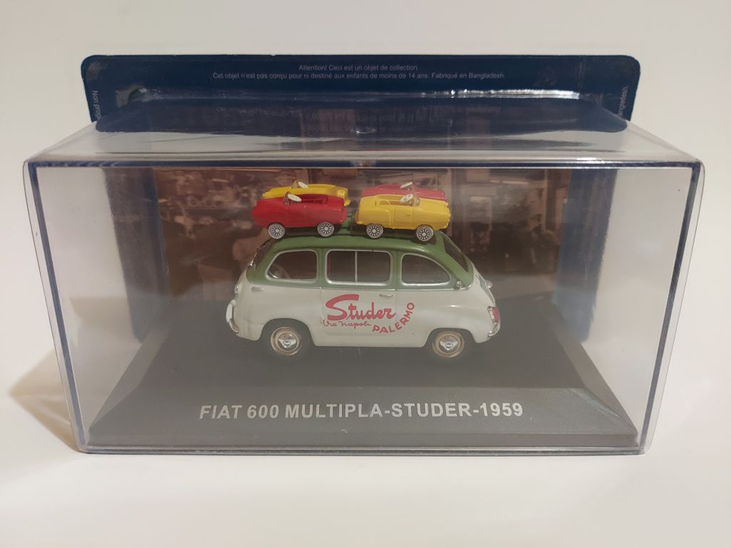 Altaya 1:43 Fiat 600 Multipla "Studer"  (1959) - фото фото фото 2