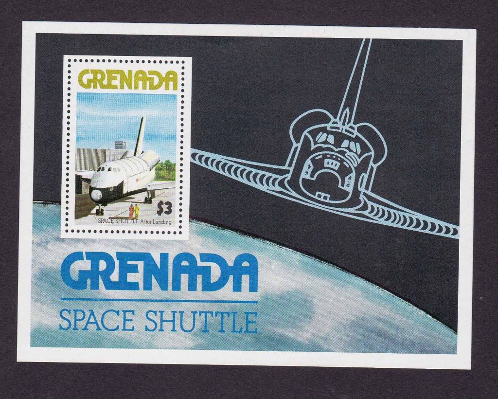 Космос .  Гренада  1978 г  MNH - блок - фото фото фото 0
