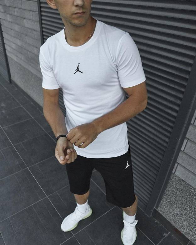 Футболка Jordan белая - фото фото фото 0