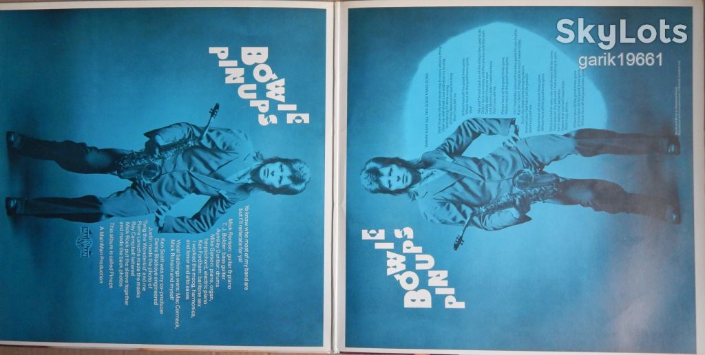 Bowie – Pinups  (RCA – APL 1 - 0291, Germany) EX+/EX+ - фото фото фото 2