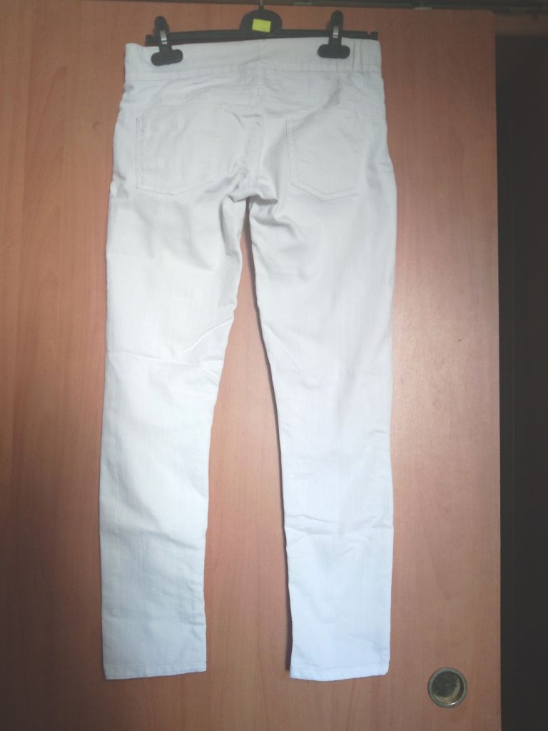 Белые штаны джегинсы Jeggings 44-46р. - фото фото фото 2