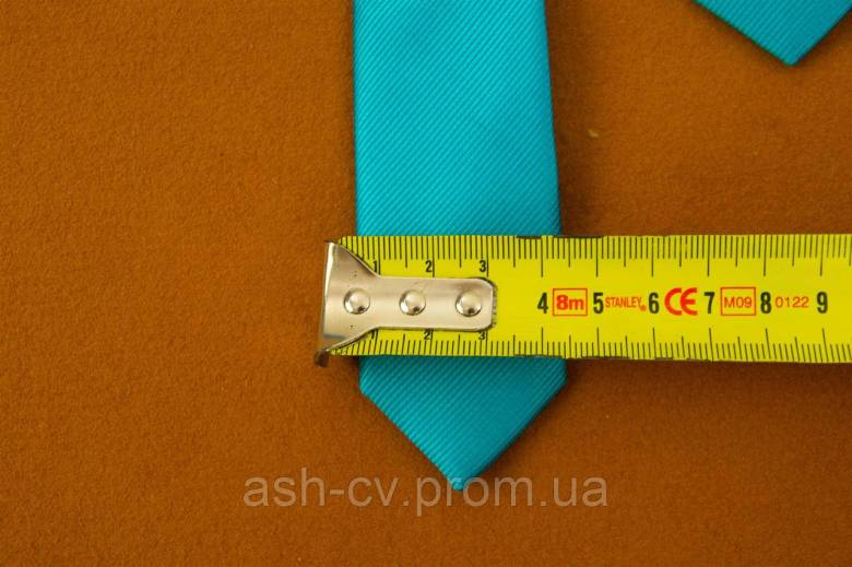 Краватка, ENLISION, Tie, Premium, Soft, Blue - фото фото фото 4