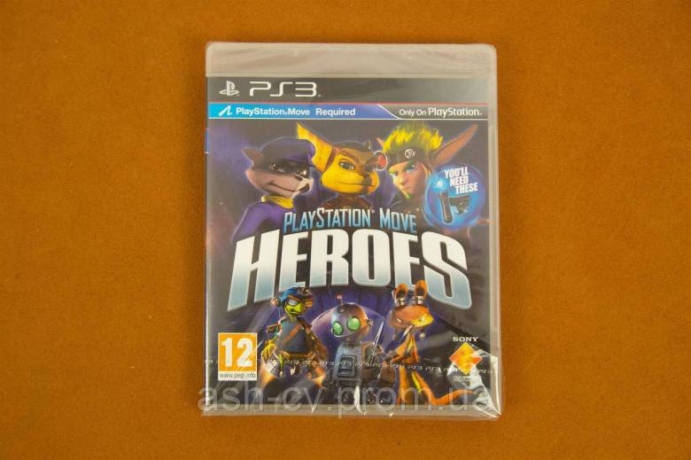 Диск, Playstation 3, Move, HeroeS - фото фото фото 0