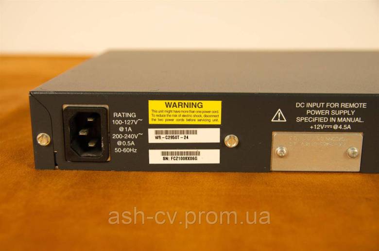Комутатор Cisco Catalyst 2950 (WS-C2950T-24) - фото фото фото 6