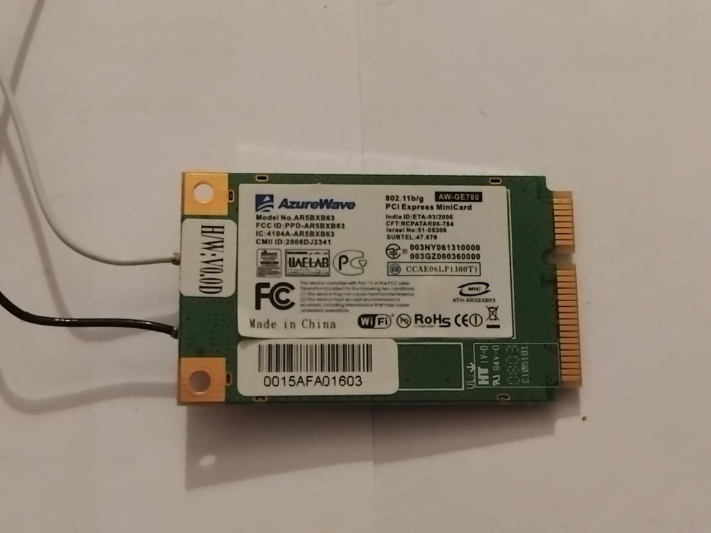 Wi-Fi модуль Mini PCI-E Atheros для ASUS Eee PC - фото фото фото 0