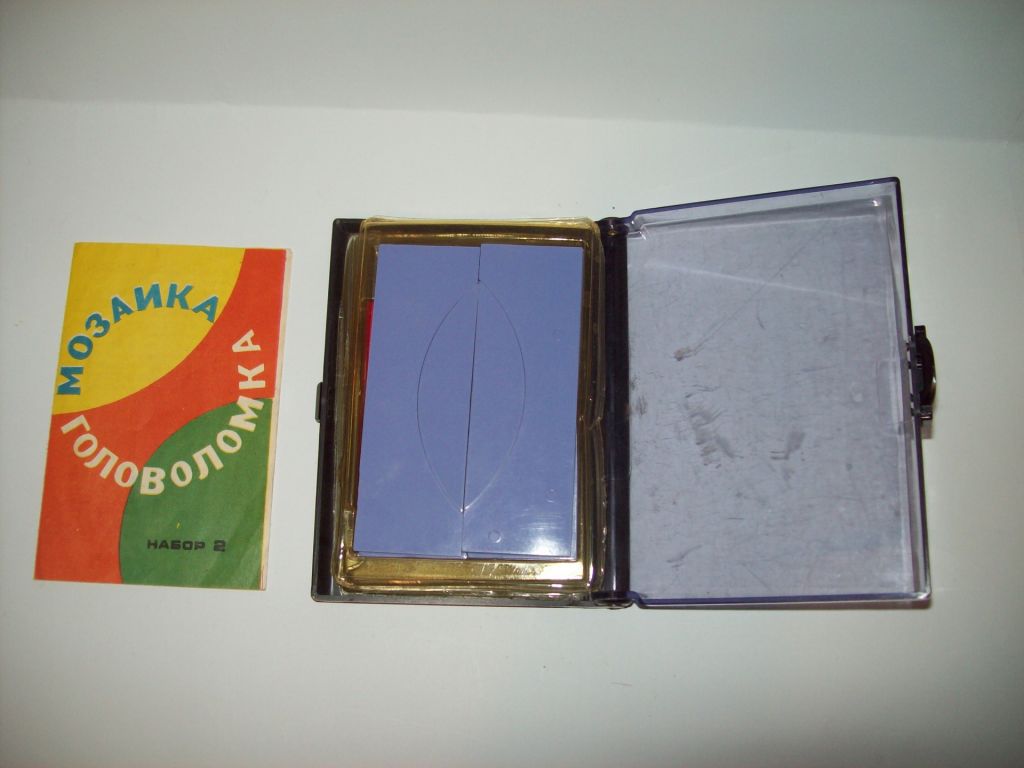 Головоломка мозаика игра игрушка времён СССР - фото фото фото 2