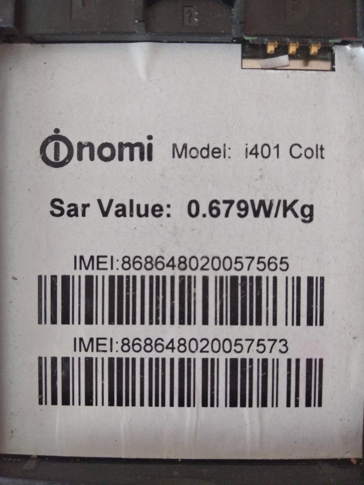 Мобильный телефон смартфон Nomi i401 Colt - фото фото фото 3