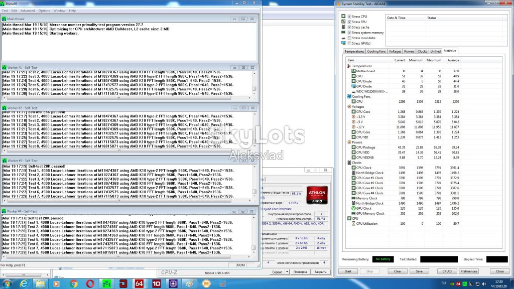 AMD Athlon X4 750 3.4GHz 4MB AD750XOKA44HL 65W Socket FM2 - фото фото фото 7