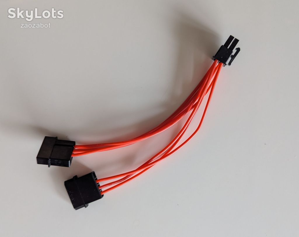 Кабель живлення для відеокарти 2xMolex - 8pin - фото фото фото 1