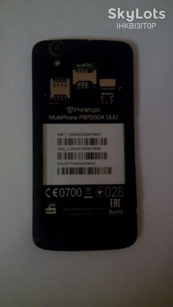 Мобильный телефон Prestigio PSP5504 Duo - фото фото фото 4