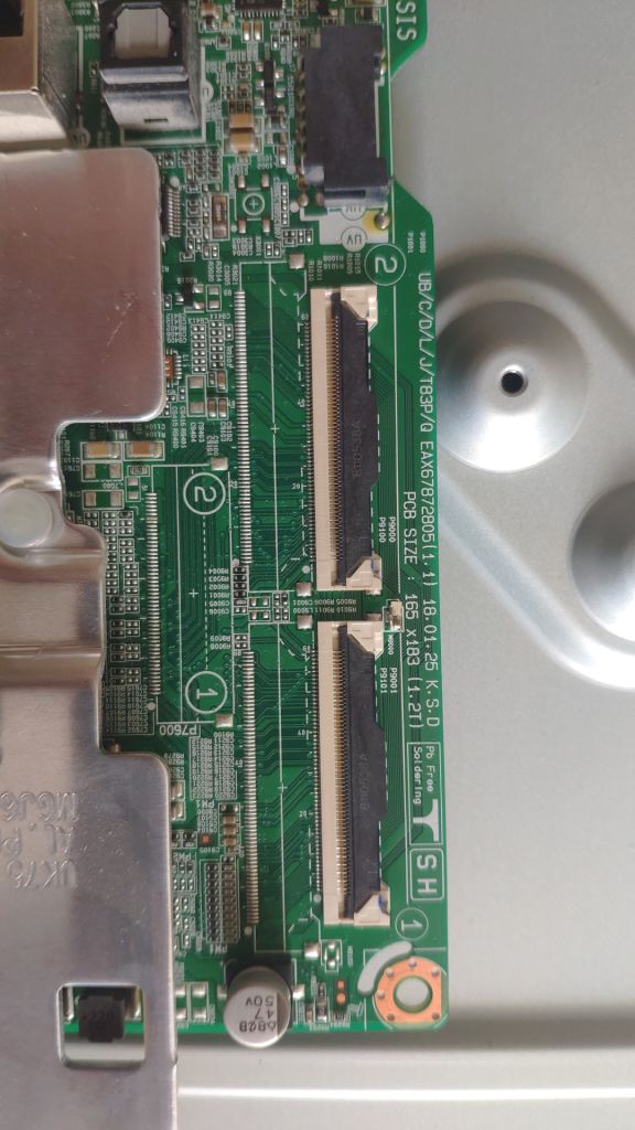 Справна материнська плата до телевізора Lg 43uk6200pla  (ex67872805 (1.1)) - фото фото фото 4