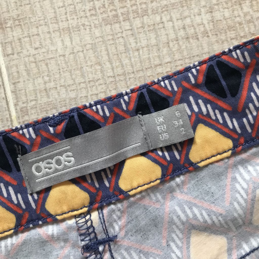 Модные стрейч шорты бермуды под джинс, от ASOS. 34/36 евро - фото фото фото 3