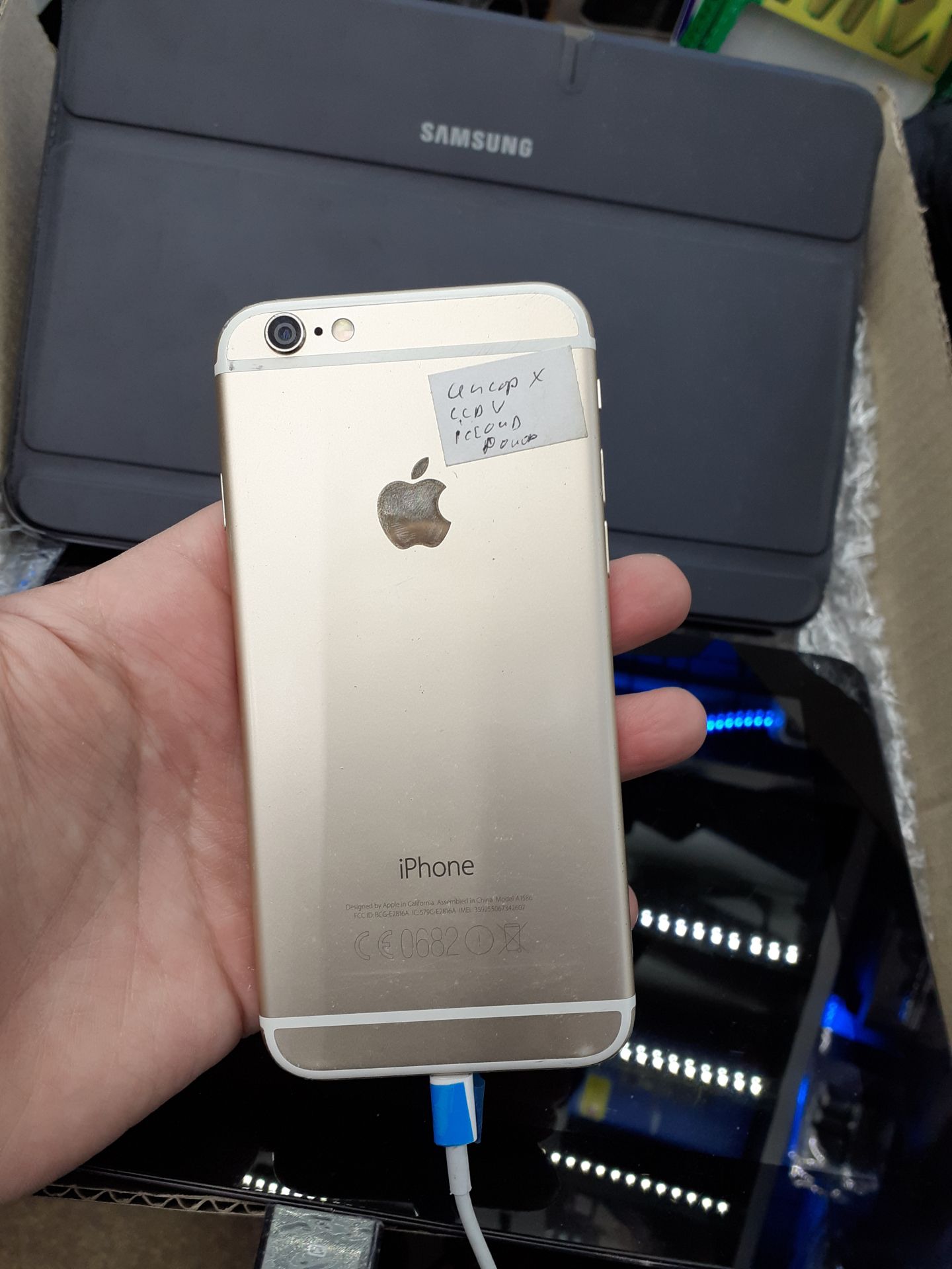 #1695 Sklad Телефон Iphone 6 16 Gold - фото фото фото 1