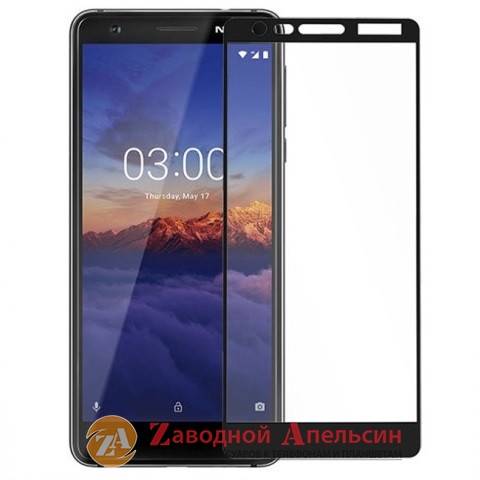 Защитное стекло Nokia 3.1 Full Tempered Glass - фото фото фото 0