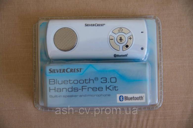 Автомобільна гарнітура SilverCrest Bluetooth 3.0 Hands-Free Kit SFA 30 C1 - фото фото фото 5