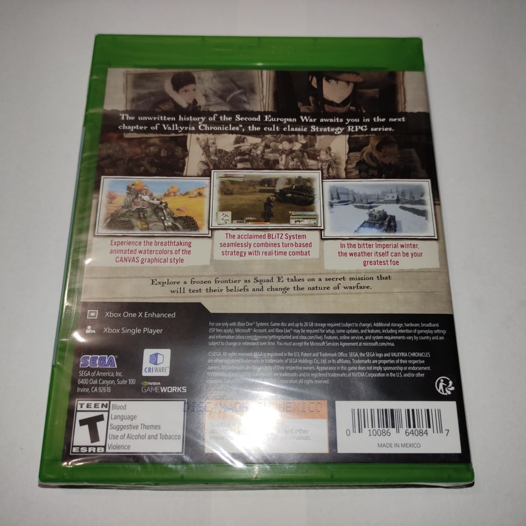 Valkyria Chronicles 4 Xbox One нова, Англійська, північна америка - фото фото фото 1