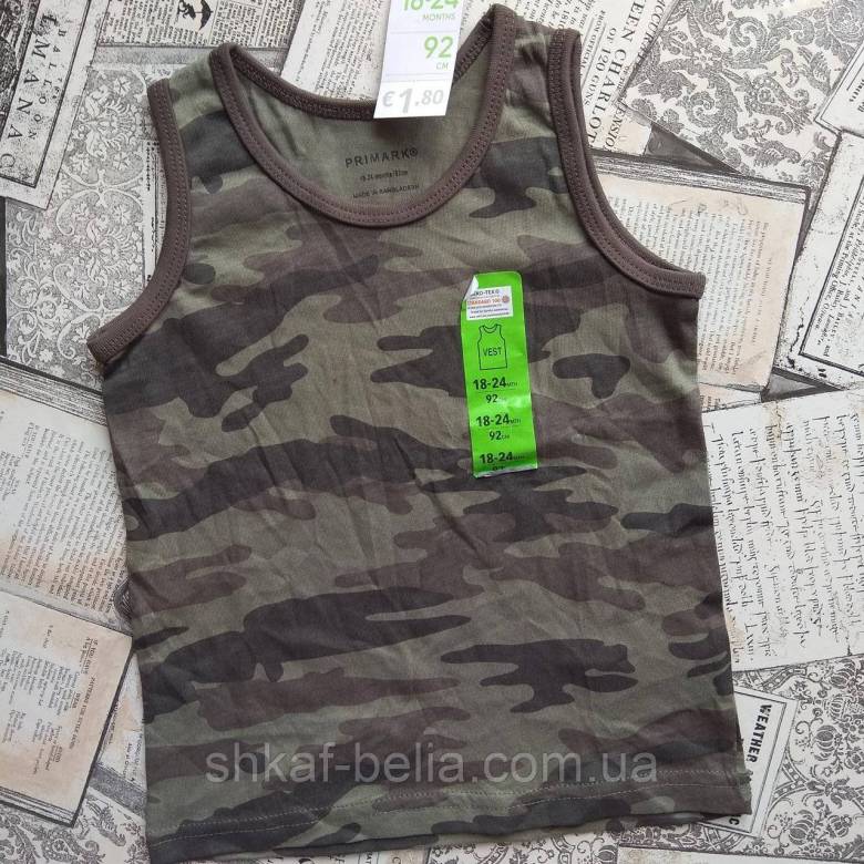 Майка 1,5-2 г хлопок Primark - фото фото фото 0